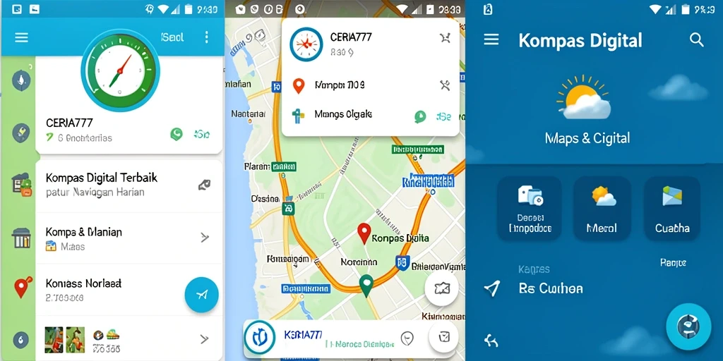 Tampilan antarmuka CERIA777 yang intuitif dan user-friendly.