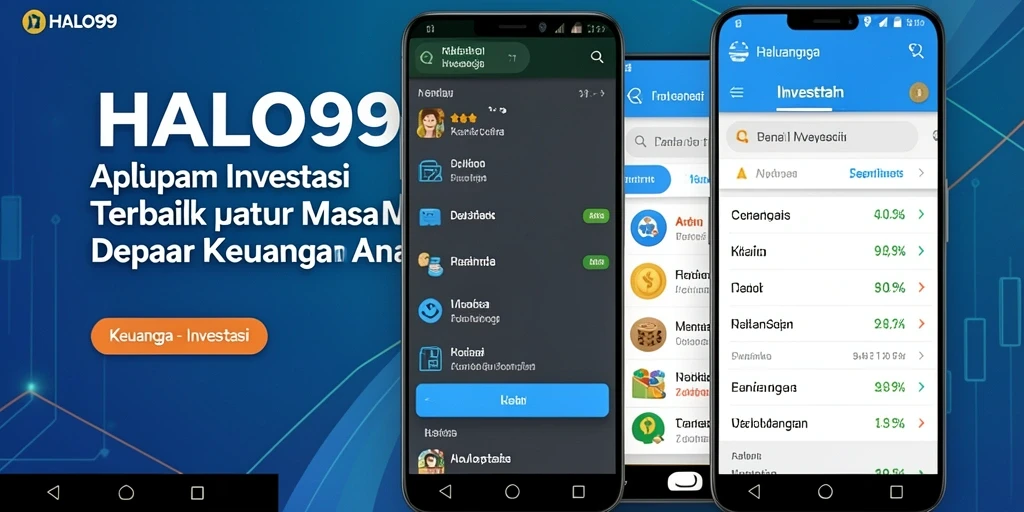 Tampilan antarmuka pengguna HALO99 yang intuitif dan menarik.