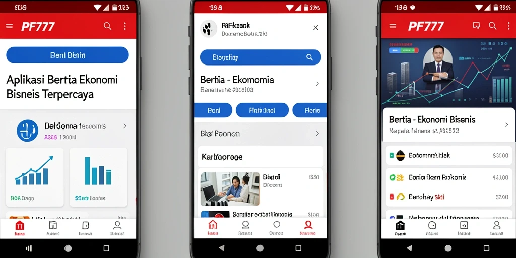 Tampilan antarmuka PF777 yang modern dan informatif.