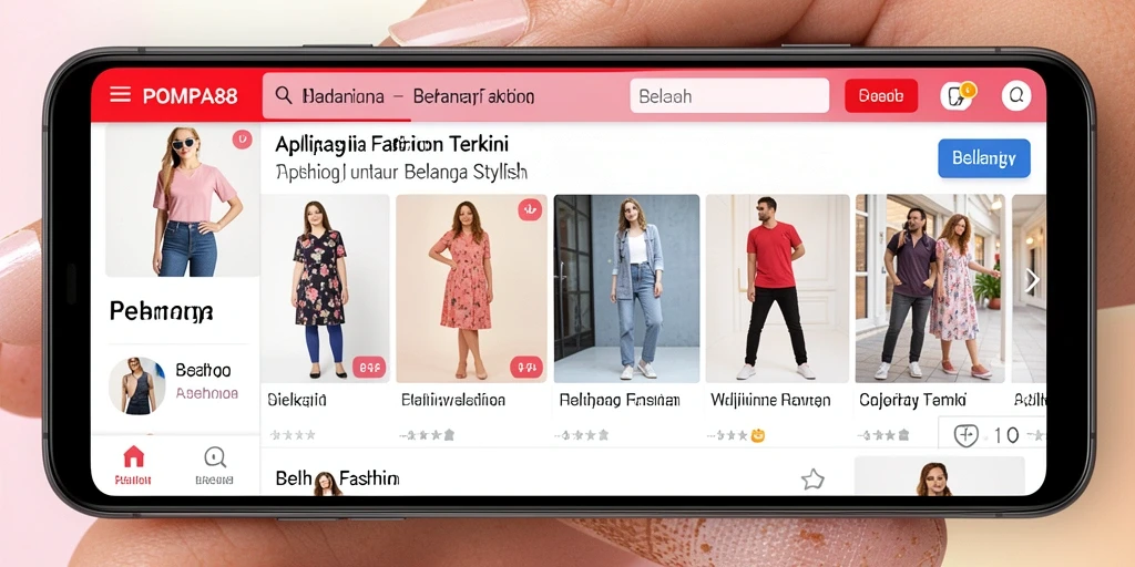 Tampilan antarmuka aplikasi POMPA88 yang modern dan mudah digunakan.