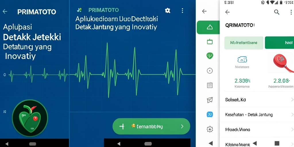 Tampilan antarmuka PRIMATOTO yang menarik dan informatif.