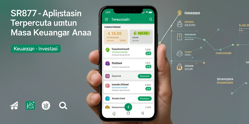 Tampilan antarmuka aplikasi SR877 yang modern dan fungsional.