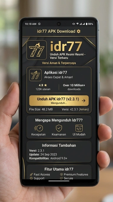 Unduh APK idr77 untuk Android Secara Resmi